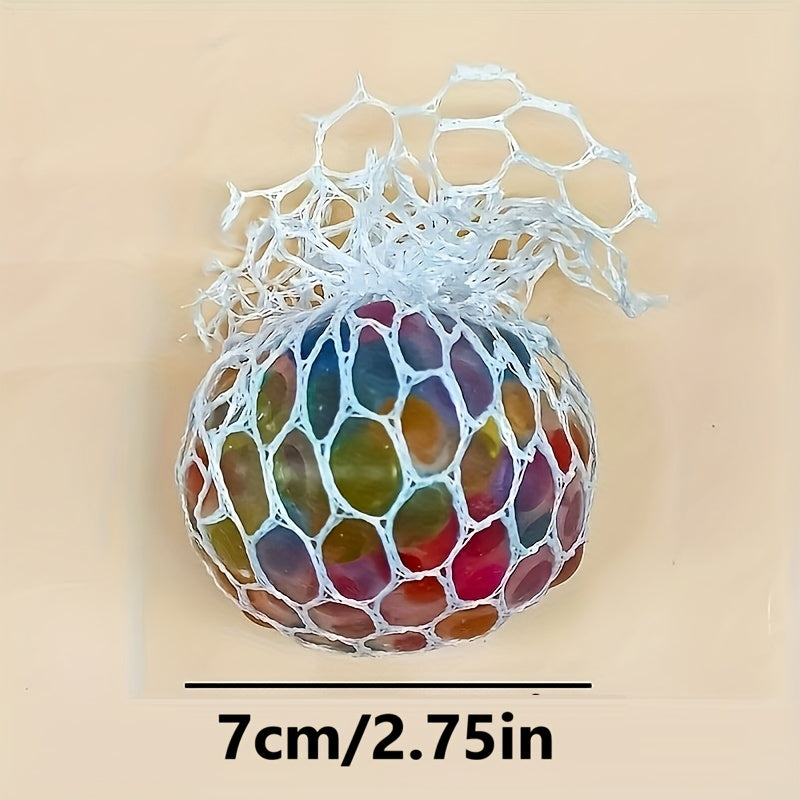 Colorful Crystal Grape Ball Bead Grape Ball Prank Squishy Texture Novelty Gift