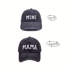 Girls Mama Mini Baseball Cap Causal Accessories