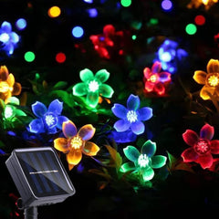 Gorgeous Flower Solar Fairy Lights 72 2Ft 200LED