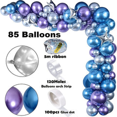 Outer Space Birthday Party Balloon Wreath Arch Kit