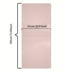 TPE Fitness Mat Non slip Single Yoga Mat for Yoga Pilates Dance