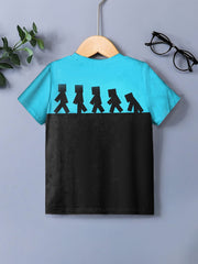 Kids Human Graphic Short Sleeve Top