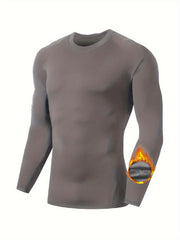 Men's Compression Warm T shirt Long Sleeve High Stretch