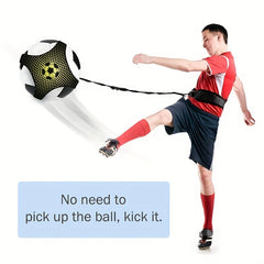 Football Kick Trainer Elastic Soccer Ball Auxiliary Training Equipment