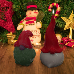 Crystal Drip Mold Santa Claus Ornaments DIY Craft Making Christmas Decorations