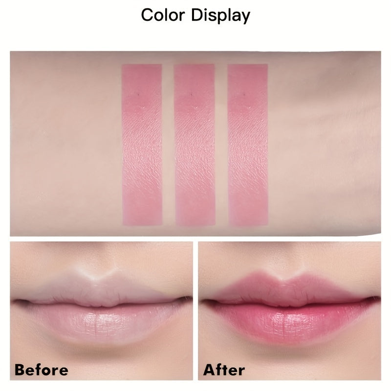 Avocado Nude Lip Balm Lipstick with Vitamin E Moisturizing