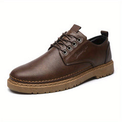 Men's Lace-up Derby Shoes for Business Formal Wedding Events