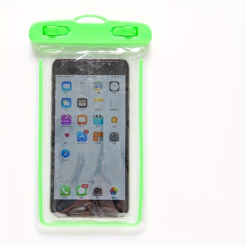 PVC Luminous Waterproof Bag for Mobile Phone - Swimming Diving