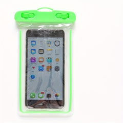 PVC Luminous Waterproof Bag for Mobile Phone - Swimming Diving