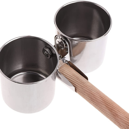 Stainless Bird Food Cans Feeding Cups for Small Birds