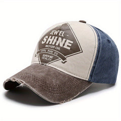 Unisex Baseball Cap Outdoor Casual Retro Ripped Cap