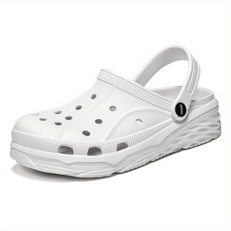 Men's Clog Sandals with Strap Casual Outdoor Walking Shoes