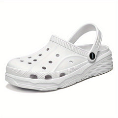 Men's Clog Sandals with Strap Casual Outdoor Walking Shoes