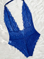 Floral Lace Plunging Teddy Bodysuit Lingerie