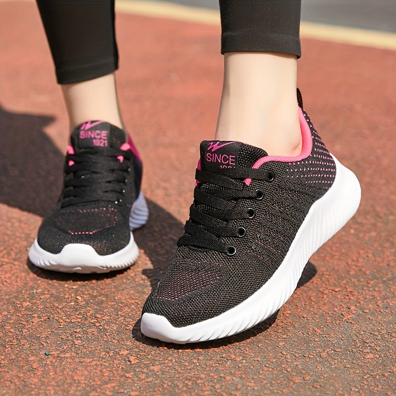 Women's Shockproof Tennis Sports Shoes Lightweight Low Top
