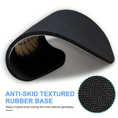 Round Mouse Pad Washable Non Slip Rubber Base Mouse Pad 20cmx20cm