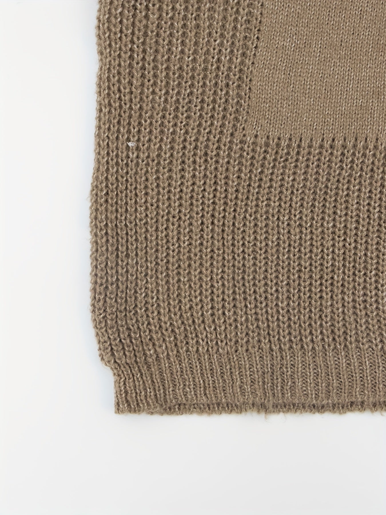 V Neck Sweater Dress with Pockets
