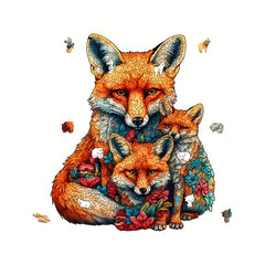 Animal Shaped Wooden Jigsaw Puzzle Toy for Adults