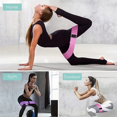 Yoga Elastic Resistance Band for Deep Squat Hip Lifting