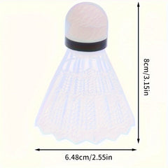 12pcs Plastic Badminton Ball Sports Training Shuttlecocks