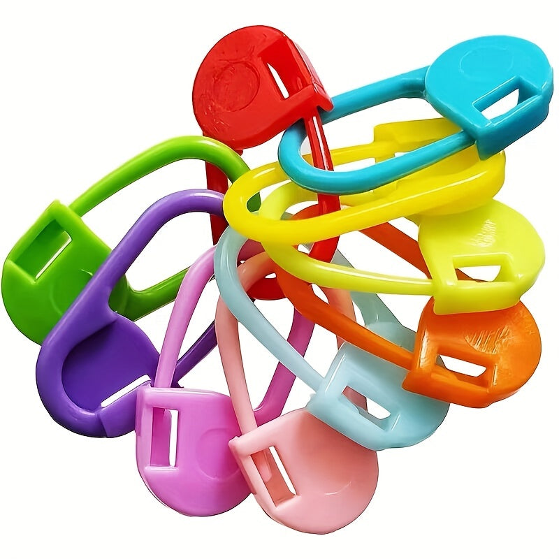 50pcs Plastic Safety Buckle for Wool Knitting Crochet Tool