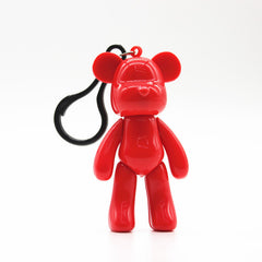 Bear Solid Keychain Cartoon Animal Bag Key Chain Keyring Ornament