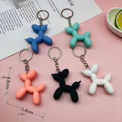 5pcs Balloon Puppy Model Keychain Party Favors