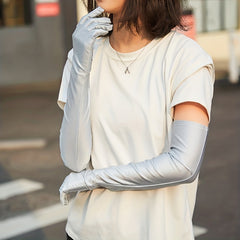 Thin Ice Gloves Sunscreen Long Gloves Women's Arm Sleeves