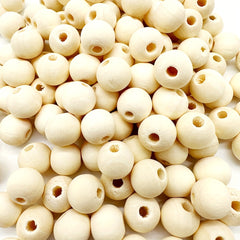 Natural Wooden Beads Round Gasket DIY Jewelry Making Accessories