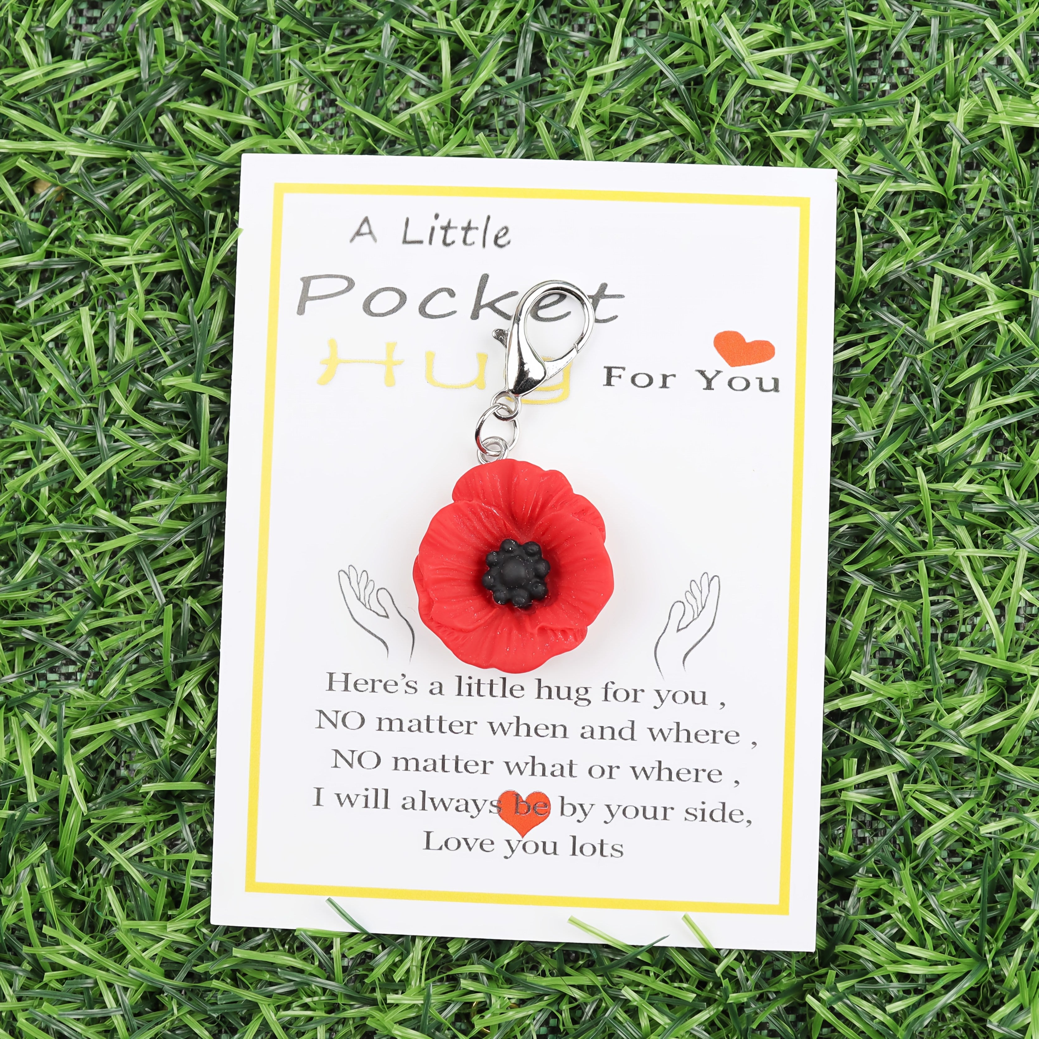 Flower Keychain Romantic Charm Gift for Couples and Friends