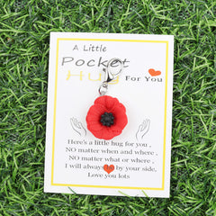Flower Keychain Romantic Charm Gift for Couples and Friends