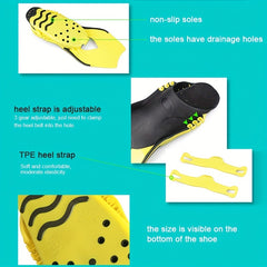 Silicone Swimming Fins for Kids - Snorkeling & Diving
