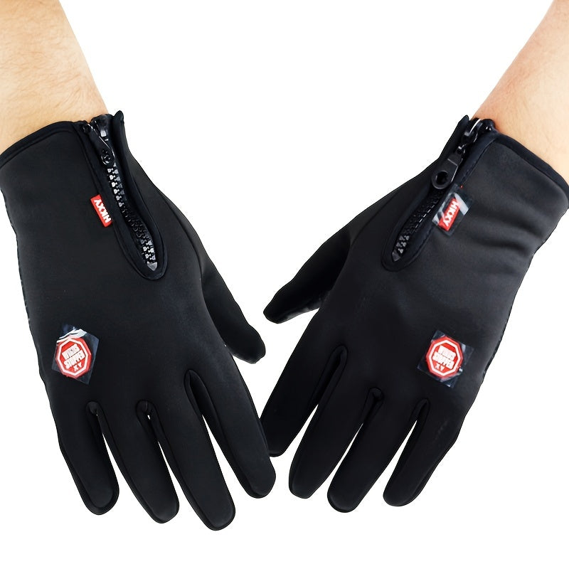 Waterproof Touch Screen Gloves Men Women Keep Hands Warm Dry Running Skiing