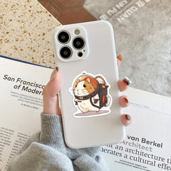50pcs Guinea Pig Stickers for Mobile Laptop Water Cup Skateboard