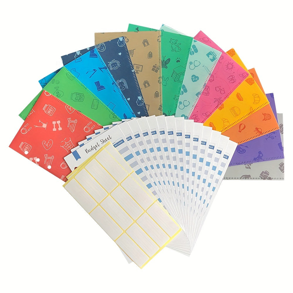 Cash Budget Envelopes System Wallet for Cash Budgeting