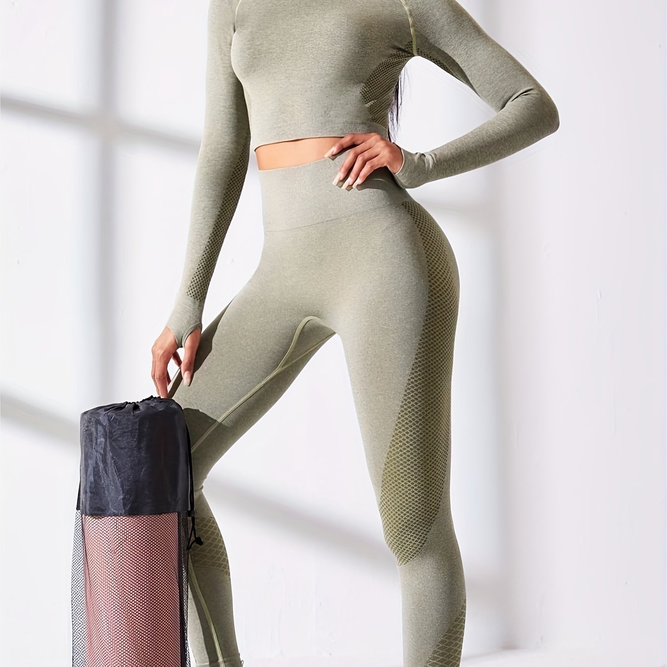 Solid Workout Sets: Stylish and Confident Look