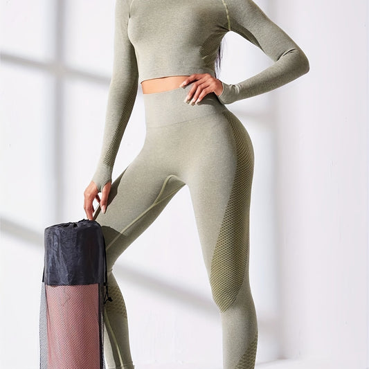 Solid Workout Sets: Stylish and Confident Look