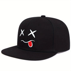 Hip Hop Snapback Hat XX Face Tongue Embroidery Baseball Cap Unisex Anime