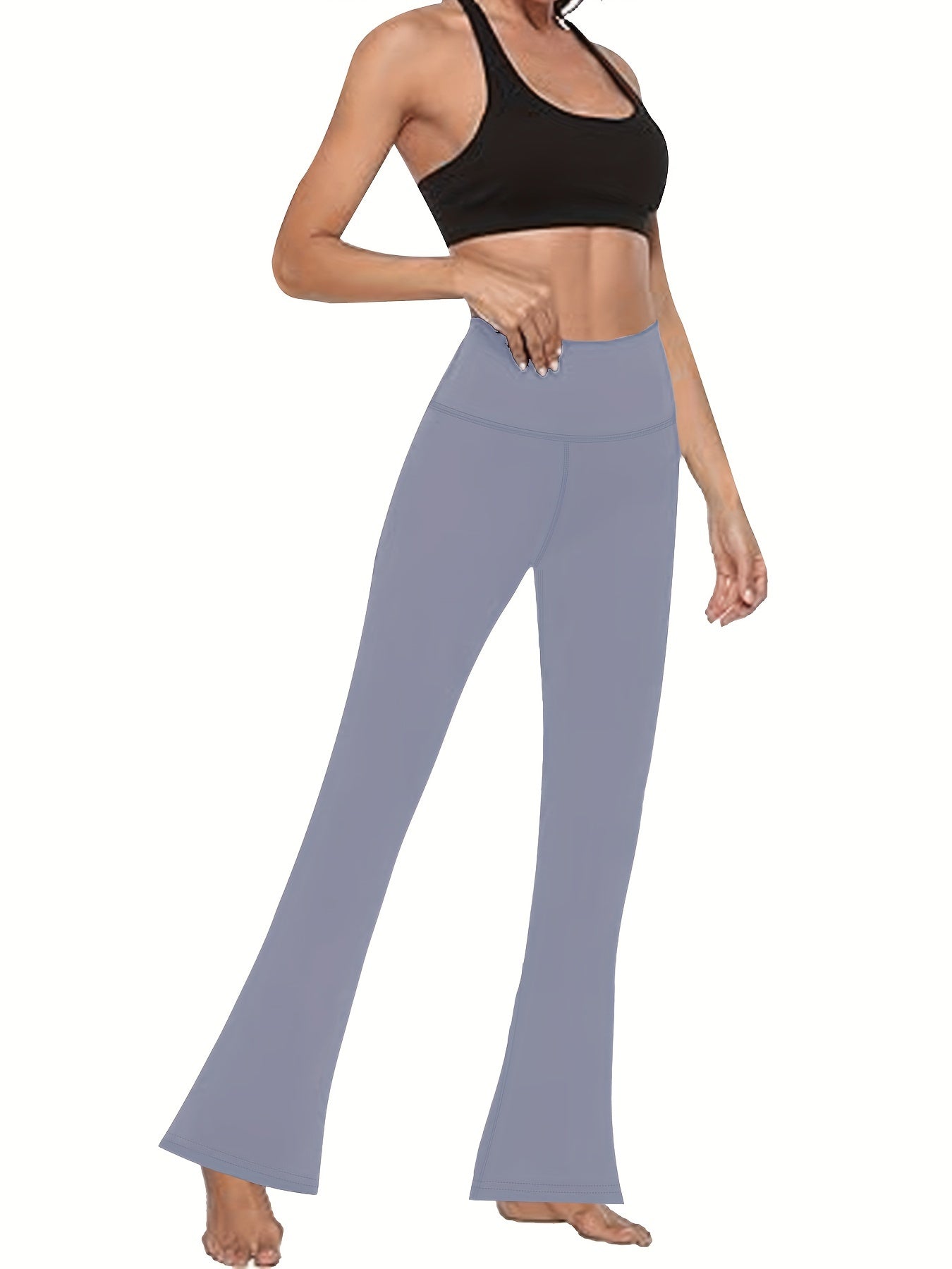 Women's High Waist Flared Yoga Pants