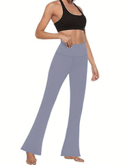 Women's High Waist Flared Yoga Pants