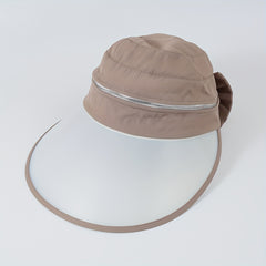 UV Protection Sun Hat Sports Cycling Big Brim Zipper Detachable