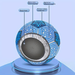 1pc No 5 Reflective Luminous Football for Training and Competition