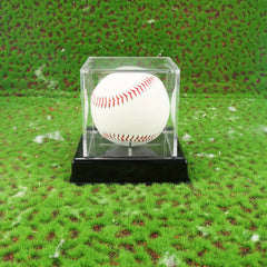 Baseball Display Case Glass Ball Collection Box Baseball Holder