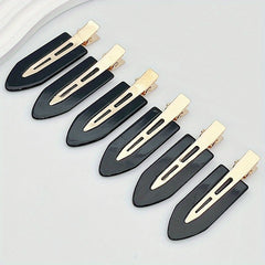 6pcs Acrylic Hair Clips Set Duck Billed for Women's Hair Accessories