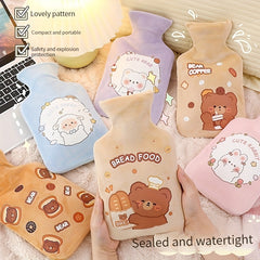 Large Capacity Plush Hot Water Bag for Camping
