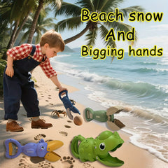 Multifunctional Beach & Snow Toys Dinosaur Whale Duckbill Plastic Shovel