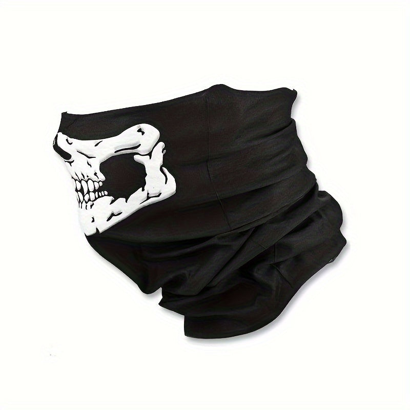 Party Cloak Skull Face Mask And Gloves Set for Cosplay Props