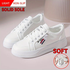 Women's Letter Graphic Low Top Sports Sneakers