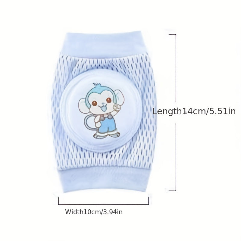 Breathable Mesh Baby Knee Pads for Crawling and Walking