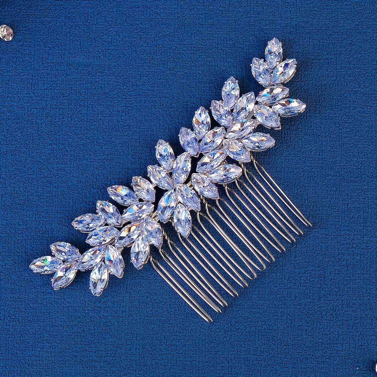 Sparkling Crystal Hair Comb Bridal Wedding Hair Accessories Head Jewelry